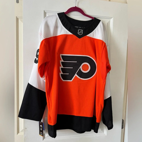 💥Adidas NHL Authentic Jersey Philadelphia Flyers, #79 HART - Picture 3 of 12